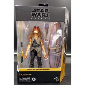 Star Wars Black Series Jar Jar Binks Action Figure The Phantom Menace
